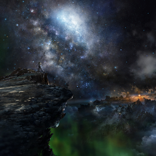 Starry Sci-Fi Scenic