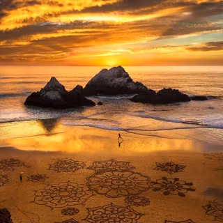 Seal Rocks by the Cliff House in San Francisco