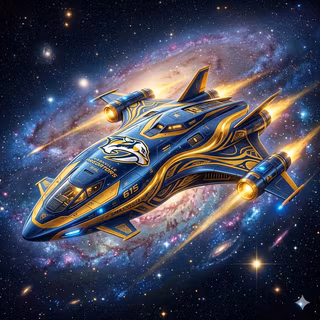 Nashville Predators Spaceship