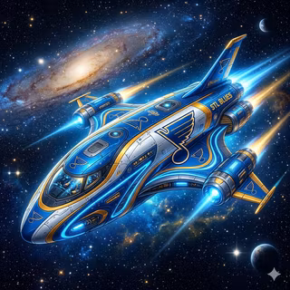 St. Louis Blues Spaceship