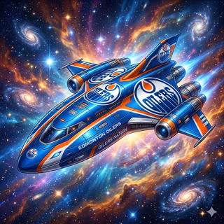 Edmonton Oilers Spaceship