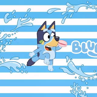 Bluey Summer Wallpaper (Desktop Wallpaper) | 2K