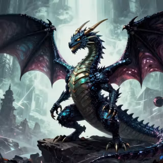 Glitch dragon 