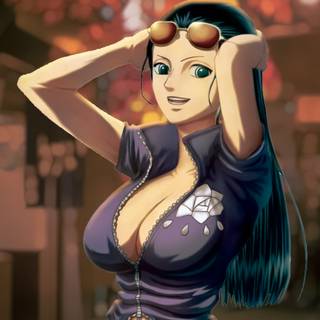 Nico Robin) or miss on Sunday) one piece wallpaper 4K HD 
