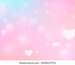 pastel hearts