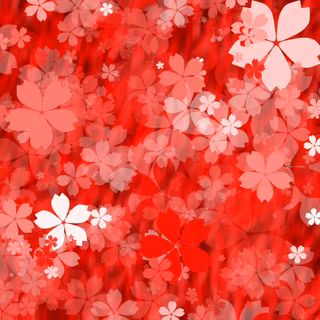 Red blossoms
