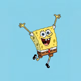 Happy SpongeBob | SpongeBob Squarepants (Desktop Wallpaper) 2K