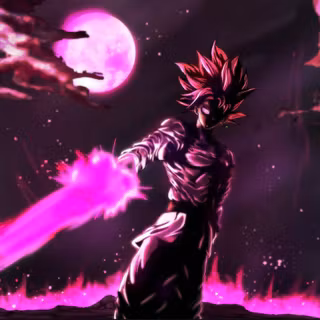 BlackPink Goku (Dark Face)