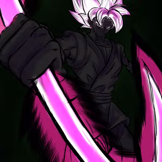 Black Pink Goku (Black Skin)