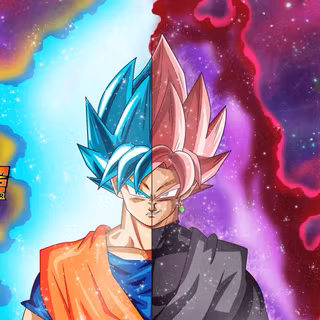 Super Saiyan Blue X Rose #DragonBall Goku
