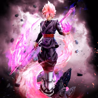 Rose Goku Black Scythe