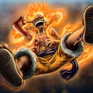 Sun God Nika | Fiery Gear 5 Luffy