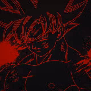 Bloody Goku Black & Red