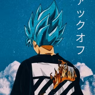 Drip Goku Blue 