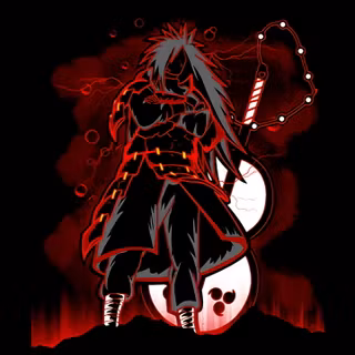 Madara Uchiha Illustration Wallpaper Mobile
