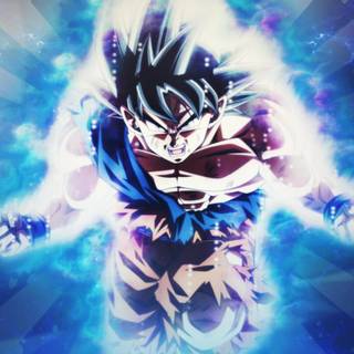 Goku  autonomous UItra instinct  from dragon Ball  super the tournament of power ark