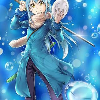 (Rimuru Tempest) from that time I got incarnated as a slime wallpaper