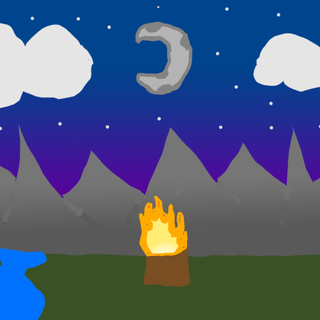 Landscape Wallpaper (drawn by me)