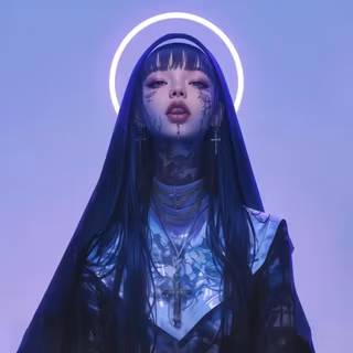 purple nun