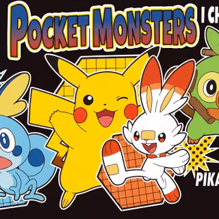 Pokémon Galar Starters (Desktop Wallpaper) 2K