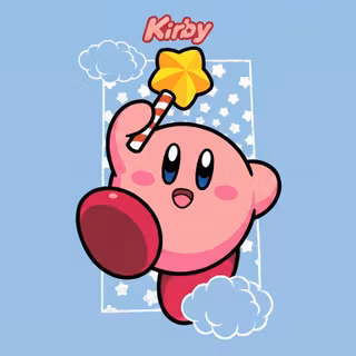 Kirby, The Star Warrior (Kirby™) | Desktop Wallpaper [2K]