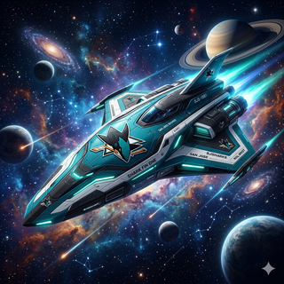 San Jose Sharks Spaceship