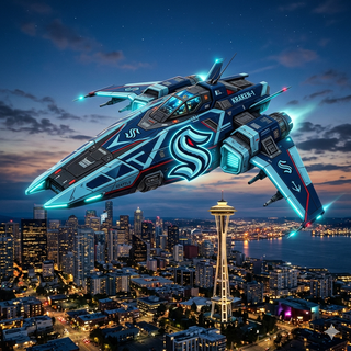 Seattle Krakens Spaceship