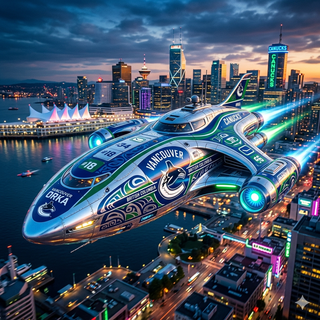 Vancouver Canucks Spaceship