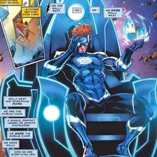 The Flash Wally West Mobius Chair 