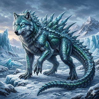 Arctic Wolf Dinosaur