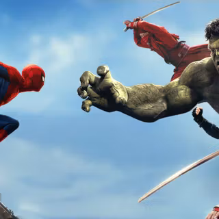 Spider Man X Hulk In Spider Man Brand New Day