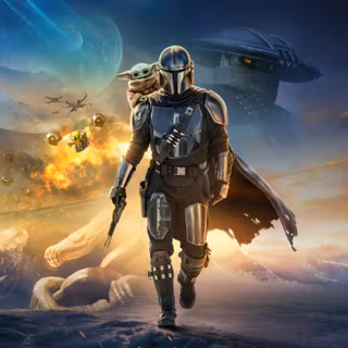 Star Wars The Mandalorian And Grogu Chinese Poster
