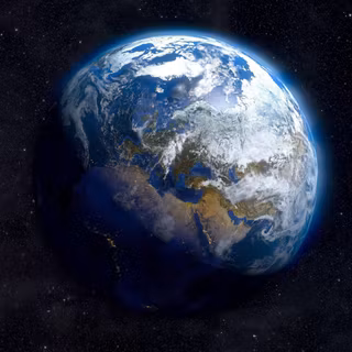 Earth From Space, Middle East, Europe, Africa