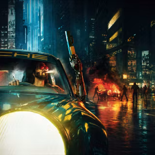 Porsche 911 Turbo Cyberpunk 2077 Johnny Silverhands
