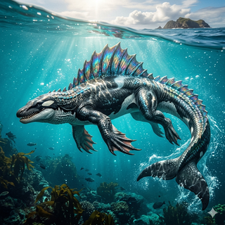 Orca Whale Dinosaur