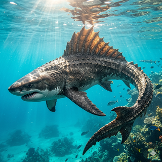 Great White Shark Dinosaur