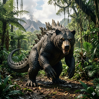 Black Bear Dinosaur