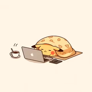 Sleepy pikachu