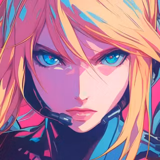 Cool anime girl