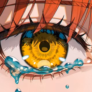 Super cute girl eye 