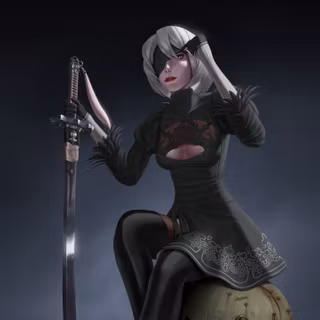2b Dressed In Black Built For War