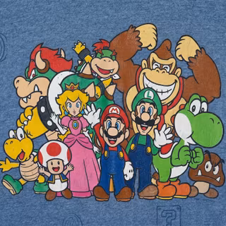 Mario and Friends | Super Mario™ Desktop Wallpaper [2K]