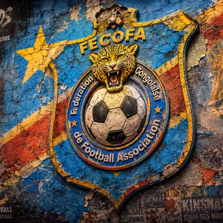 DR Congo National Football Team Logo