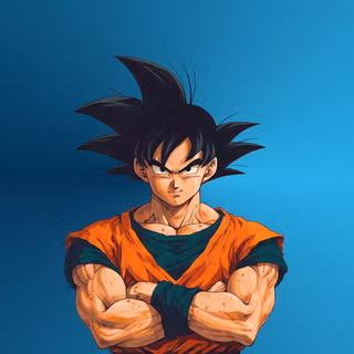 Son Goku Base Form Orange Gi