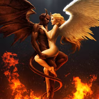 Devil And Angel Love