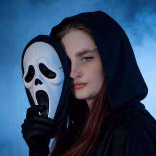 Me as Ghostface 