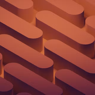 Geometric Pattern With Rounded Rectangles