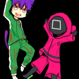 Thanos nd squidgame guard :0