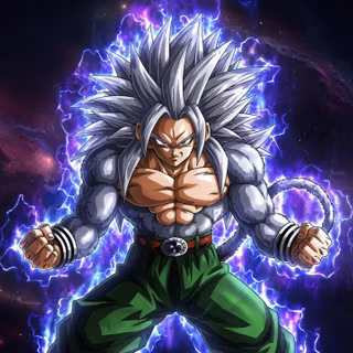 Goku Super Saiyan 5 4K Wallpaper | Dragon Ball Fan Art Ultra HD