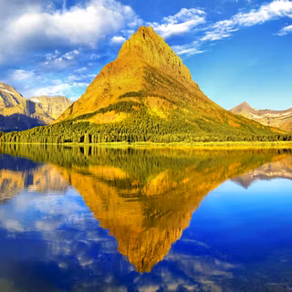 Glacier National Park Panorama